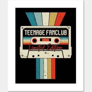 Graphic Teenage Fanclub Proud Name Cassette Tape Vintage Birthday Gifts Posters and Art